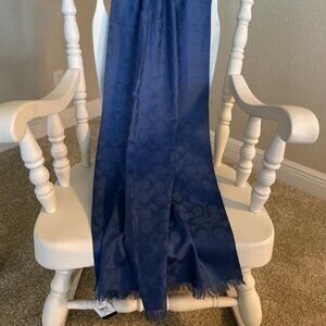 COACH Signature Wrap - Blue